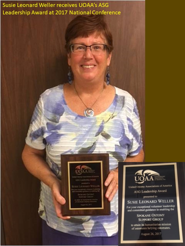 Susie Weller ASG Leadership Award